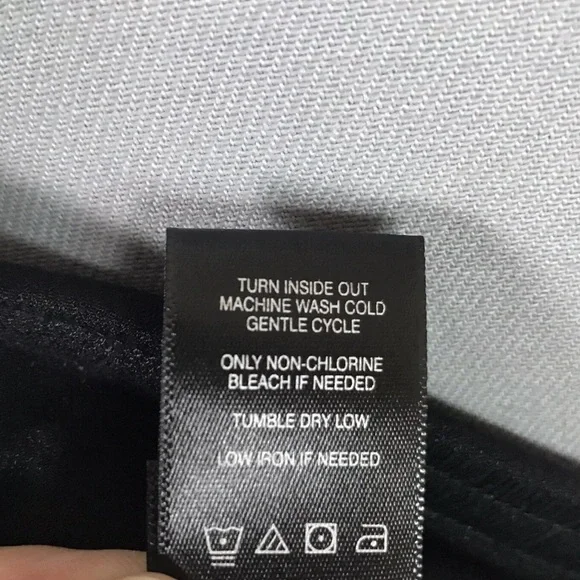 Ali Miles Plaid Print Wire Collar 3/4 Cinched Tie Sleeve Woven Tunic, Sz: Large - Picture 8 of 9